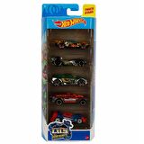 Hot Wheels Beşli Araba Seti