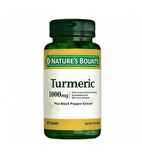 Nature's Bounty Turmeric Curcumin 1000 mg Plus Black Pepper 60 Kapsül