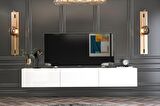 Givayo Bodrum Tv Ünitesi Duvara Monte - Ayaklı Kullanım 180 cm