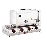 Işıkgaz Silverinox 85 Lik Lpg Tüplü 60 Litre 4 Demlikli Çay Kazanı