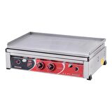 Işıkgaz Silverinox Endüstriyel 70 Lik Doğalgazlı 70 Cm Pleyt Izgara