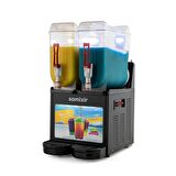 Samixir Twin Allure Çiftli 12+12 Lt Slush Buzlaş Karlamaç Makinesi