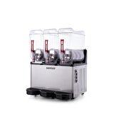 Samixir Triple Üçlü 12+12+12 Lt Slush Buzlaş Karlamaç Makinesi