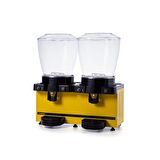 Samixir Panoramik Twin 22+22 Lt Karıştırıcılı Soğuk İçecek Makinesi