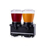 Samixir Panoramik Twin 22+22 Lt Karıştırıcılı Soğuk İçecek Makinesi