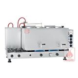 Meşale Inox Turbo Max Full Otomatik 4 Demlikli Çay Kazanı