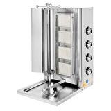 Karacasan Endüstriyel Lpg Tüplü 4 Radyanlı Döner Ocağı Makinesi