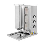 Karacasan Endüstriyel Lpg Tüplü 3 Radyanlı Döner Ocağı Makinesi