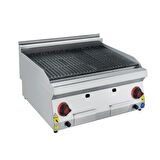 Karacasan Enüstriyel 80 cm 700 Seri Set Üstü Doğalgazlı Lavataş Dökümlü Izgara