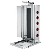 CSA İnox KaracasanEndüstriyel Elektrikli 5 Radyanlı Döner Ocağı Makinesi