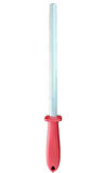 12 no Kalın Balık Sırtı Oval Bıçak Bileyici Masat 30 Cm Kırmızı