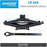 Sentinel Akordiyon Cırcırlı Kriko 1.5 Ton