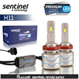 Sentinel Premium H11 Beyaz Led Xenon Ampül Seti 85W 14000 Lumen