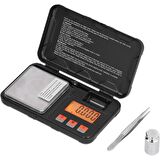 0.001g/50g Dijital Hassas Terazi LCD Renkli Ekran Miligram Ölçer