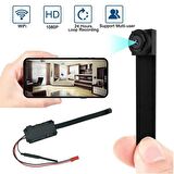 1080P Full HD Ultra Mikro Wifi Kamera Flex Video Ses Kaydedici