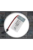 Lipo Pil 3.7V 250mAh 20C Dron ve RC Model Bataryası HX2.54 Soket