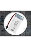 Lipo Pil 3.7V 800mAh 25C Dron ve RC Model Bataryası HX2.54 Soket