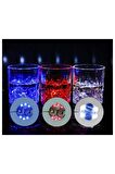 Parti Led Şişe Bardak Etiketi 6cm 6 LED’li 7 Renk + Renk Döngüsü