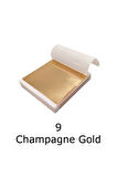 Varak Kaplama Yaprak Metalik Folyo İmitasyon 9x9cm 10lu Paket 9 Rose Gold R5799F-9