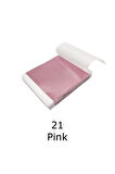 Varak Kaplama Yaprak Metalik Folyo 9x9cm 10lu 21 Pink R5799F-21