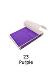 Varak Kaplama Yaprak Metalik Folyo 9x9cm 10lu 23 Purple R5799F-23
