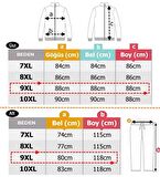 Erkek Büyük Beden Kapşonlu Eşofman Takımı Gri-Laci 7XL-10XL