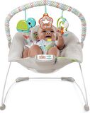 Bright Starts Ana Kucağı Yatıştırıcı Titreşimler Bebek Koltuğu, Çıkarılabilir Oyuncak Barı, 0-6 Ay, 9 kg'a Kadar (Mutlu Safari)