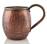 Cobper Premium Collection Malof Bakır Bardak 500ml Oksit Dövme