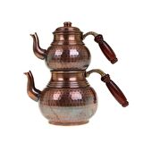 Cobper Premium Collection Teatime Bakır Çaydanlık Küçük Oksit