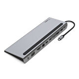 Belkin INC004BTSGY USB-C'den 11'i Bir Arada Çoklayıcı Dock Station