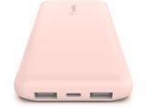 BELKIN 10K Powerbank + Usb-C 15W Çift Usb-A 15Cm Usb-A - C Kablo Taşınabilir Şarj Cihazı Pembe