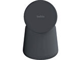 BELKIN 2-in-1 Wireless Şarj İstasyonu ile MagSafe 15 W Wireless Şarj Cihazı Siyah