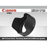 TEWISE Canon EW-72 Parasoley 35mm F2 IS USM Lens Uyumlu
