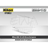 TEWISE Nikon BM-10 LCD Ekran Koruyucu (D90 Uyumlu)