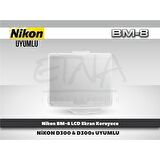 TEWISE Nikon BM-8 LCD Ekran Koruyucu (D300/D300s Uyumlu)