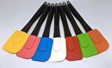 Dekoratif Renkli Silikon Spatula Pratik Sevimli Spatula Kaşık