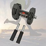BUFFER® Karın Kası Çalıştıran ve Yapan Fitness Evde Egzersiz Spor Aleti Etkili Power Stretch Roller