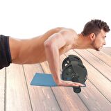 BUFFER® Karın Kası Çalıştıran ve Yapan Fitness Evde Egzersiz Spor Aleti Etkili Power Stretch Roller