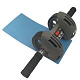 BUFFER® Karın Kası Çalıştıran ve Yapan Fitness Evde Egzersiz Spor Aleti Etkili Power Stretch Roller