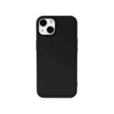iPhone 15 Plus Telefon Kılıfı Solid Siyah