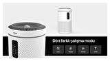 Akıllı Hava Temizleyici, Wi-Fi Mobil Uygulama Denetimli, Gece Lambalı, 50 m2 Etkili Air Purifier, CADR 360m³/s, 3 Katmanlı HEPA13 Filtreli, Sessiz Hava Temizleme Cihazı X7421