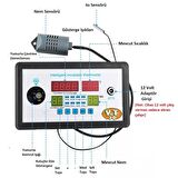YATE10 ZFX-W9005-V3 220Volt Kuluçka Kontrolörü (Isı-Nem-Çevirme-Fan)