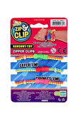Zip Clip Zipper Clips 3lü Duyusal Oyuncak Fermuarlı Bilezik Seti: Fermuarları Açıp Kapayarak Odaklanın, Rahatlayın!