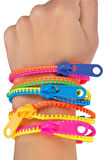 Zip Clip Zipper Clips 3lü Duyusal Oyuncak Fermuarlı Bilezik Seti: Fermuarları Açıp Kapayarak Odaklanın, Rahatlayın!