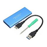 USB 3.0 to m2 ngff ssd harici harddisk kutusu mavi