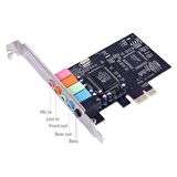 PCI Express x1 PCI-E 5.1ch CMI8738 chipsetli Ses Kartı
