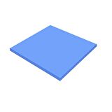 silikon Termal Ped soğutucu termal silikon ped 10cmx10cmx0,5mm