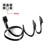 Corsair 6 pin to sata modüler power güç kablosu