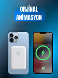 10.000 mAh MagSafe Powerbank – 15W Hızlı Kablosuz Şarj, iPhone Uyumlu Taşınabilir Şarj Cihazı
