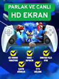 Ekranlı Atari Oyun Konsolu – 2000 Retro Oyun, TV Bağlantılı, Film İzleme ve Kitap Okuma Özellikli